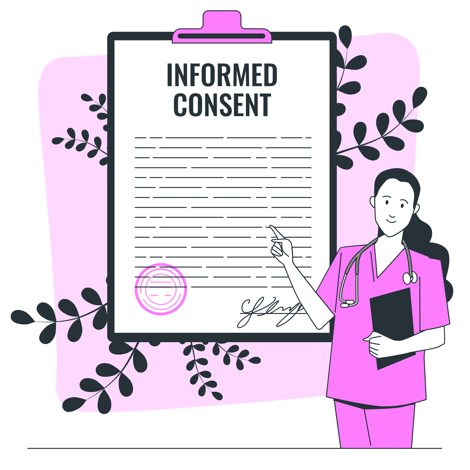 informed consent discussion for extractions