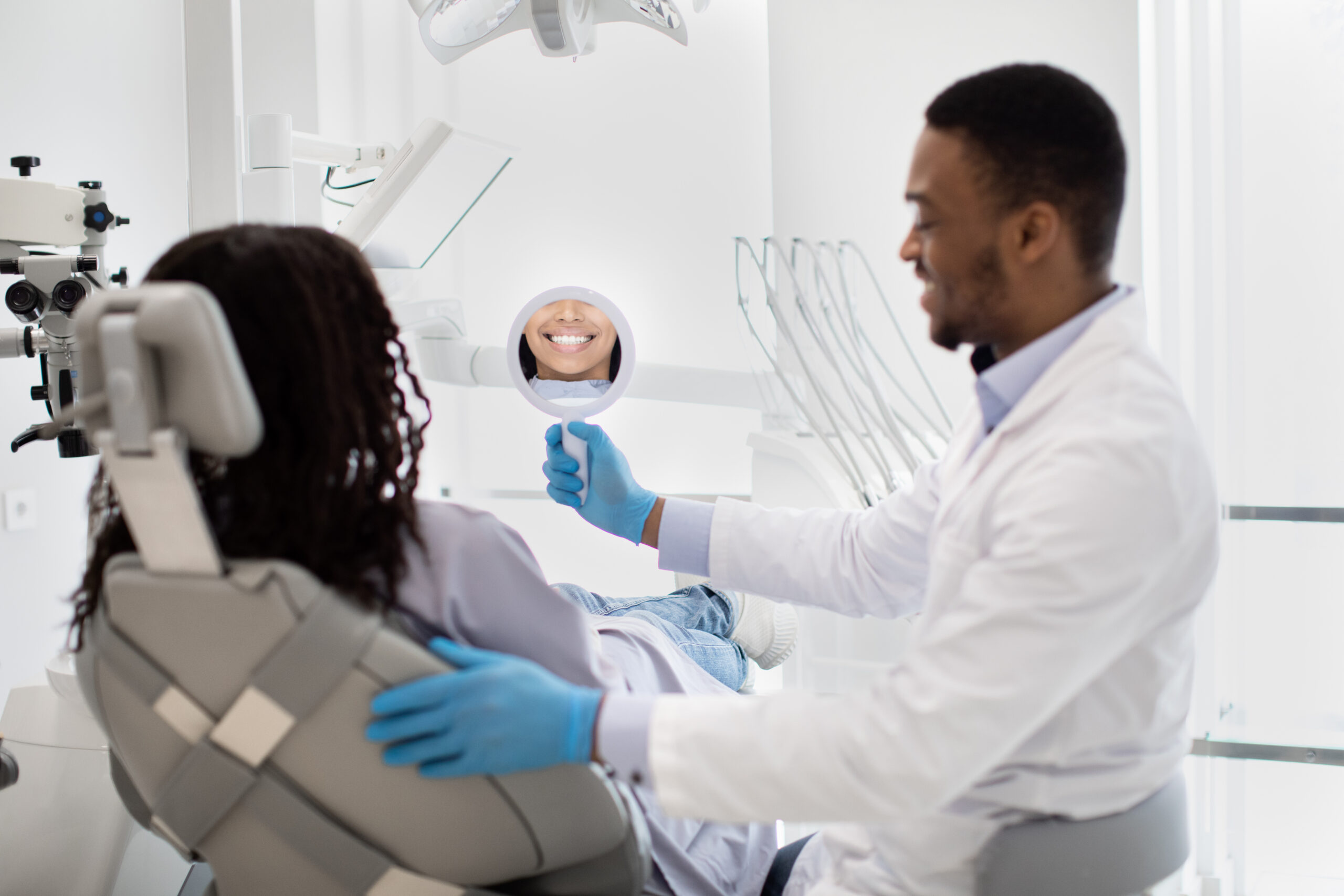 deep teeth cleaning before and after