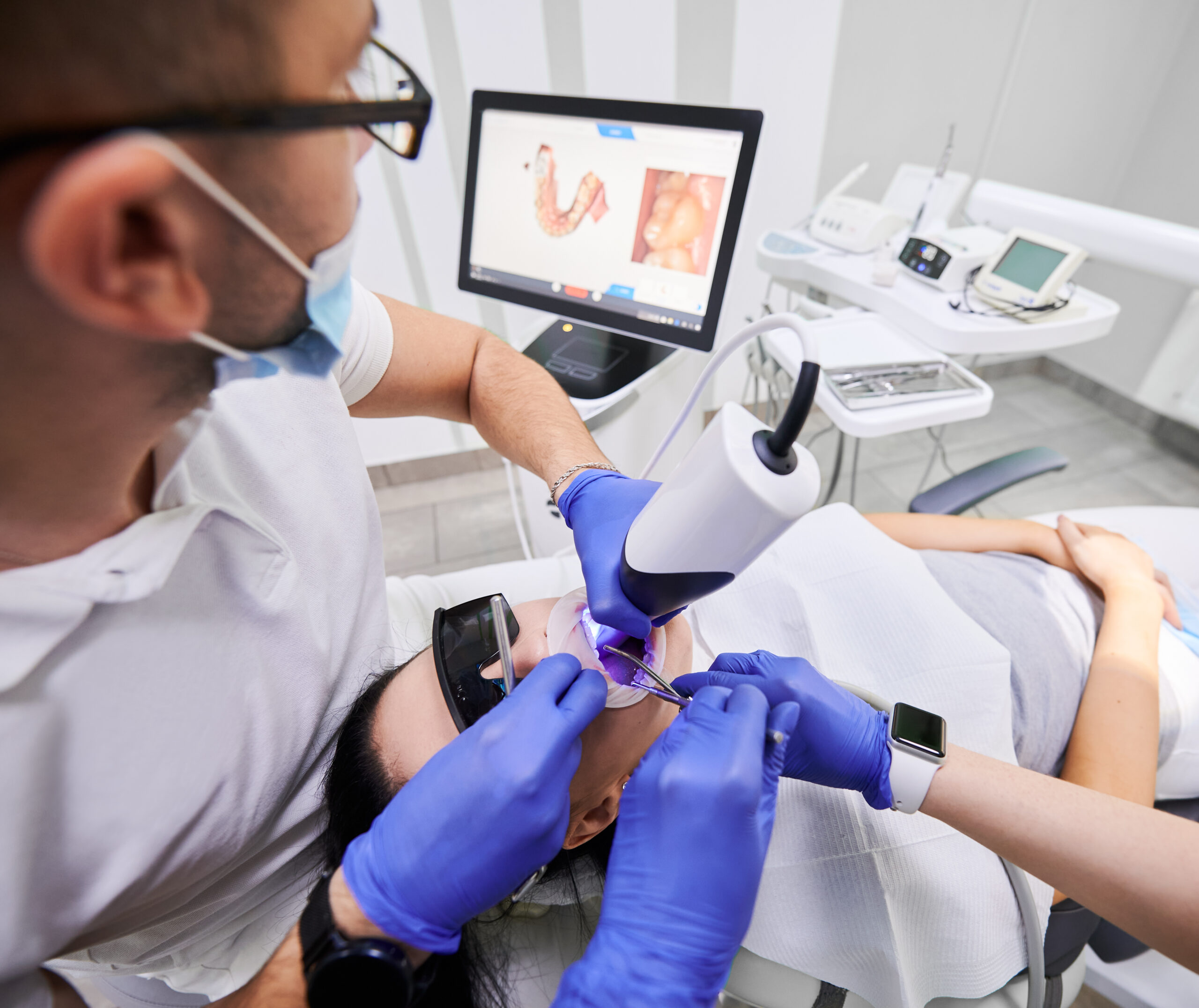 fillings in front teeth