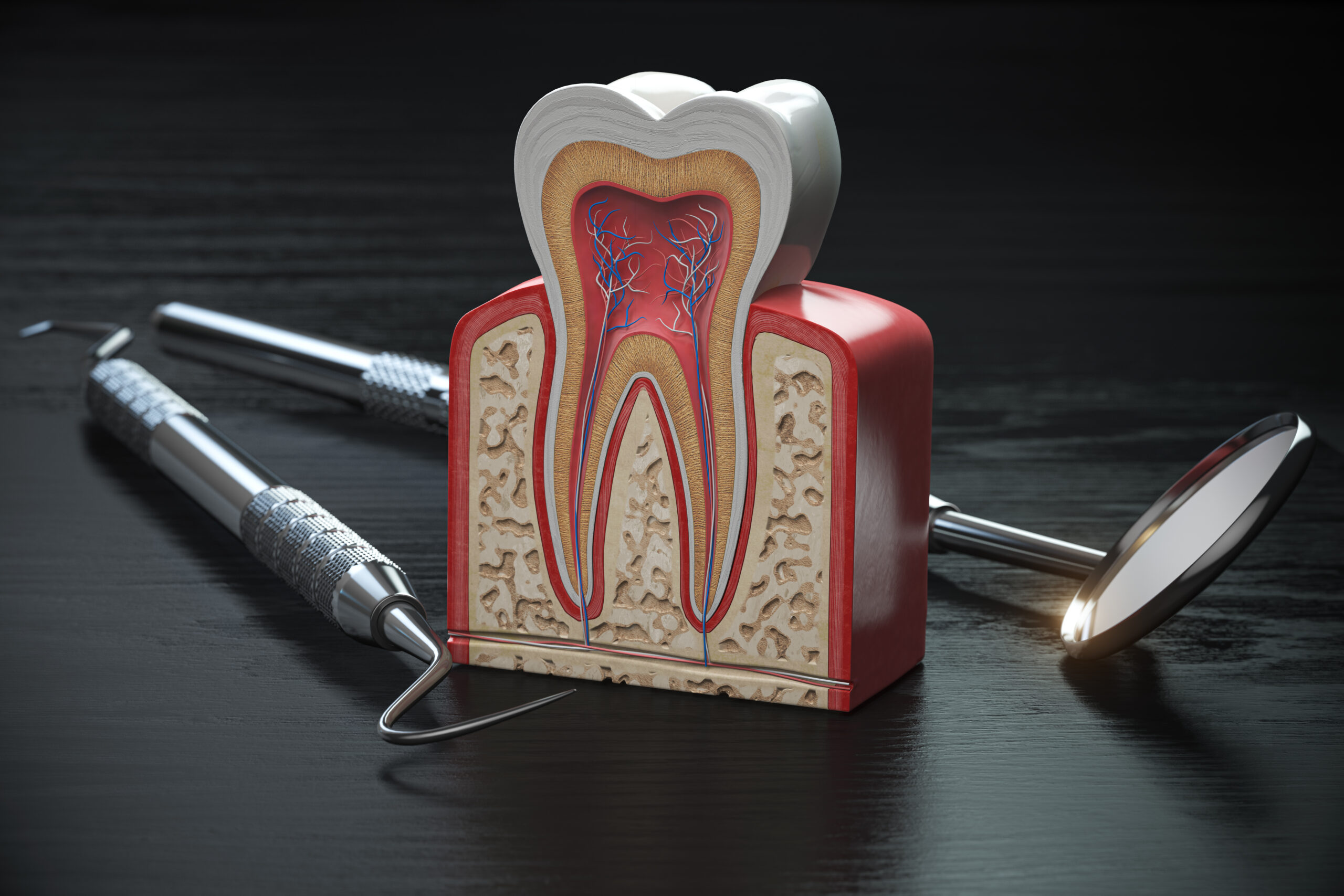 average cost of root canal and crown
